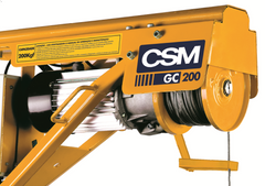 Guincho De Coluna 200 Kg 1,25Cv IV Pólos Monofásico CSM