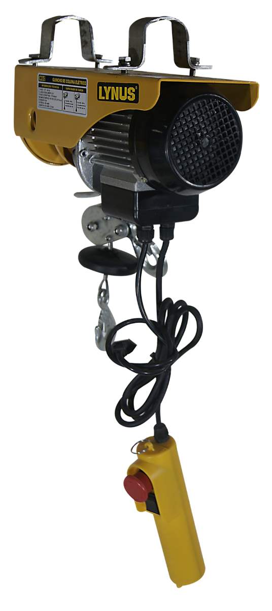 Guincho Elétrico de Coluna 100 à 200Kg 127V MGC-100 Lynus
