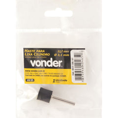 Haste para lixa cilindro 12,7mm para microrretífica - Vonder