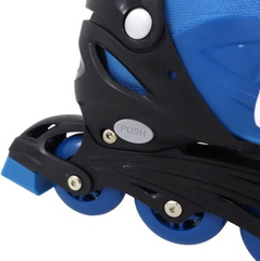 Inline Rollers Radical Patins Ajustável P 30 À 33 Azul 367102 Bel