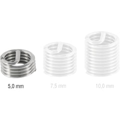 Inserto Roscado M5 x 5 mm com 10 peças Vonder