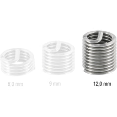 Inserto Roscado M6 x 12 mm com 10 peças Vonder