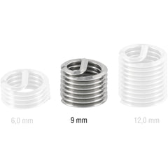 Inserto Roscado M6 x 9 mm com 10 peças Vonder