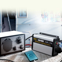 Inversor De Potencia 600W 12V Para 127V Vonder