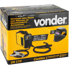 Inversor de Solda 120A Tig Bivolt IM125 Vonder
