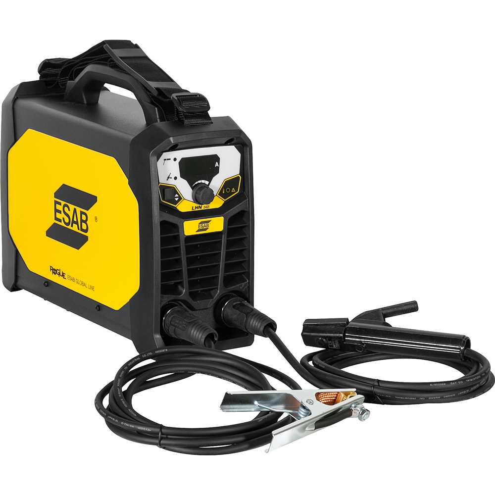 Inversor para Solda com Eletrodo E Tig 200A Lhn 242I Plus com Acessórios sem Tocha 220V Monofásico 0742528 Esab