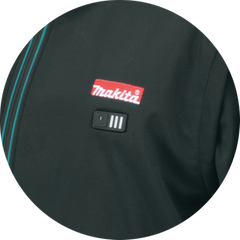 Jaqueta Termica a Bateria Ideal para Frio DCJ200ZXL Makita