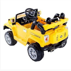 Jipe elétrico TRILHA 12v infantil Amarelo Bel Lazer