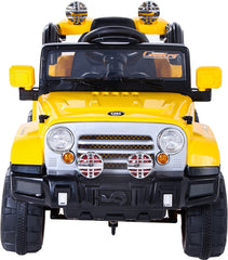 Jipe elétrico TRILHA 12v infantil Amarelo Bel Lazer