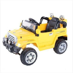 Jipe elétrico TRILHA 12v infantil Amarelo Bel Lazer