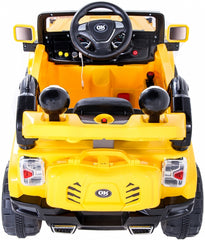 Jipe elétrico TRILHA 12v infantil Amarelo Bel Lazer