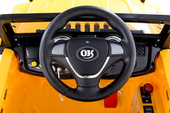 Jipe elétrico TRILHA 12v infantil Amarelo Bel Lazer