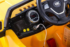 Jipe elétrico TRILHA 12v infantil Amarelo Bel Lazer