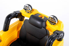Jipe elétrico TRILHA 12v infantil Amarelo Bel Lazer