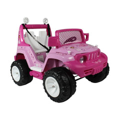 Jipe Elétrico Dunas Rosa A-18 2 Lugares 12V Rosa - Bel Brink