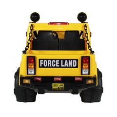 Jipe Elétrico Off Road 2 Lugares 12V Rc Amarelo - Bel Brink