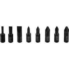 Jogo Bits Ponteira Fenda Philips 1/4'' Com 10 Pecas Vonder