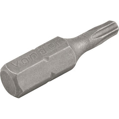 Jogo Bits Ponteiras Encaixe 1/4'' T27 x 25mm 5 peças Vonder