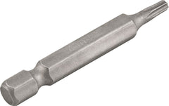 Jogo Bits Ponteiras Encaixe 1/4'' T6 x 50mm 5 peças Vonder