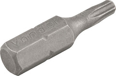 Jogo Bits Ponteiras Encaixe 5/16'' T55 x 32mm 5 peças Vonder