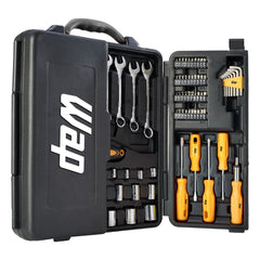 Kit De Ferramentas WAP WF M110 110 Peças e Maleta de Armazenamento