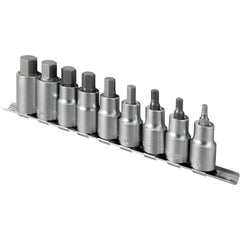 Jogo Soquete Sextavado 1/2'' 3/16-5/8'' Com 9 Pecas Vonder