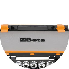 Jogo de Soquetes Sextavados 1/2'' com Catraca Acessórios em Estojo Metálico 920A/C20Q