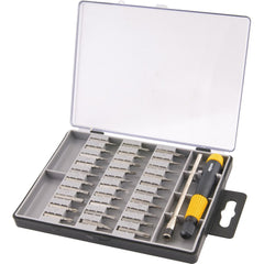 Jogo bits ponteiras precisão c/ 32 pç cromo vanádio Vonder