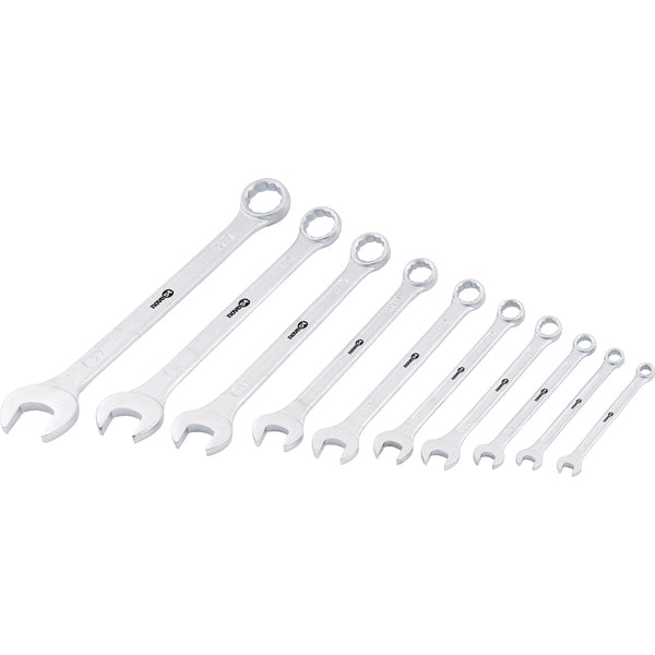 Jogo Chave Combinada 6-22mm Aço Carbono Com 10 Peças Suporte