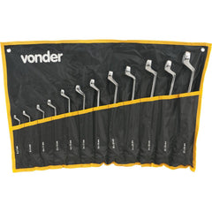 Jogo Chave Estrela 6-32mm Cromo Cromada 12 pçs Vonder