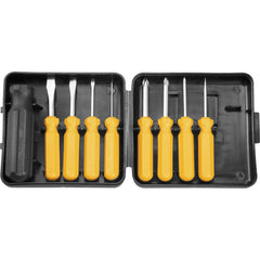 Jogo chave fenda e philips mini cromo vanádio c/ 9 pç Vonder