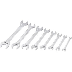Jogo chave fixa 6-22mm cromo vanádio fosco c/ 8 peças Vonder