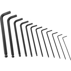 Jogo Chave Allen 1/16-3/8 Tipo L Abaulada Curta Vonder