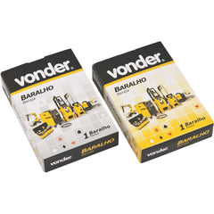 Jogo de baralho com 2 peças - Vonder