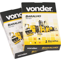 Jogo de baralho com 2 peças - Vonder