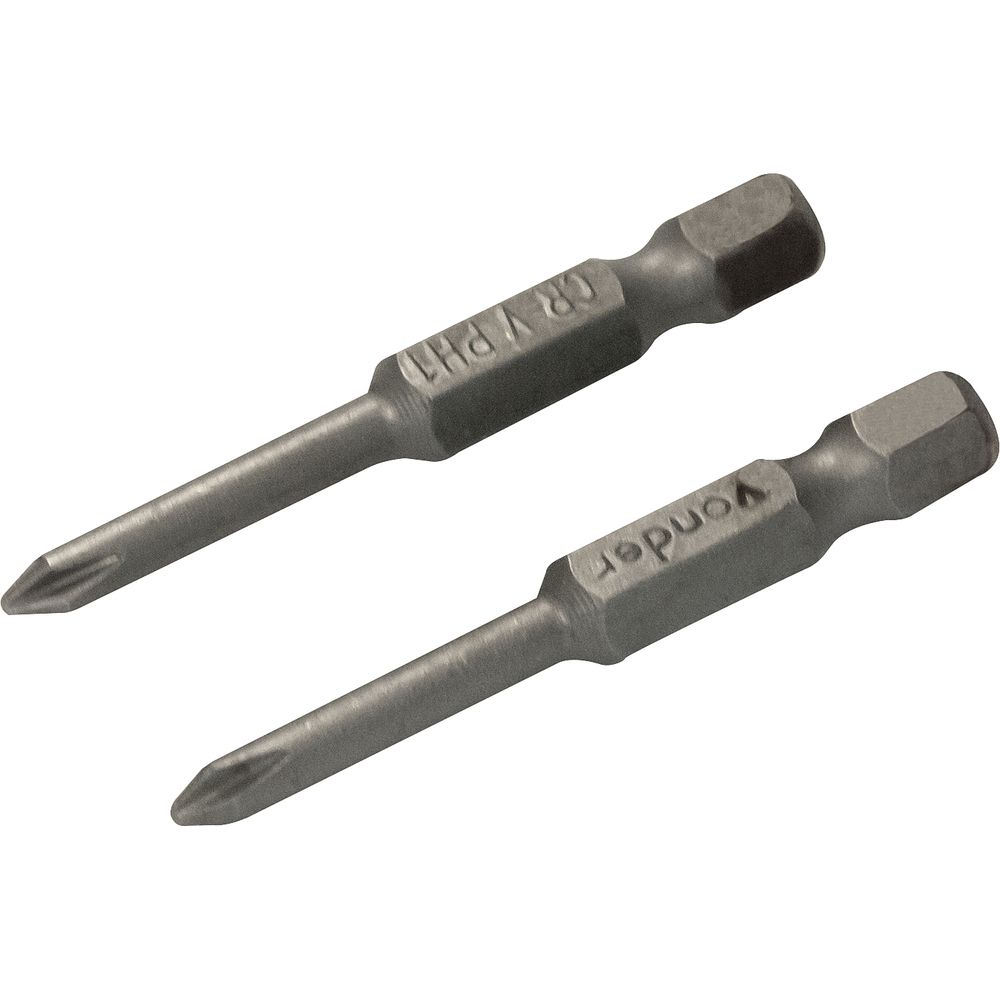 Jogo Bits/ponteiras Phillips Encaixe Sextavado 1/4 N Vonder