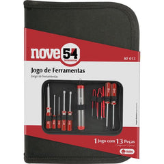 Jogo de ferramentas com 13 peças kf013 - Nove54