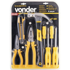 Jogo de ferramentas com 8 peças kf080 Vonder