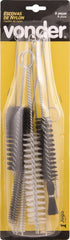 Jogo Escova Tubular Nylon Com 9 Peças - Vonder