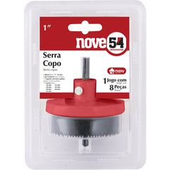 Jogo Serra Copo Aço Carbono 26-63mm Altura 1  Hobby Para Mad