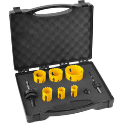 Jogo Serra Copo Aço Rápido 19-57mm Bimetálica Metal Vonder
