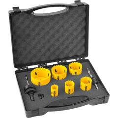 Jogo Serra Copo Aço Rápido 22-64mm Bimetálica Metal Vonder