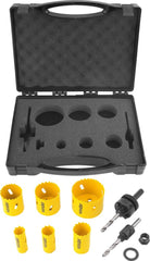 Jogo Serra Copo Aço Rápido 22-64mm Bimetálica Metal Vonder