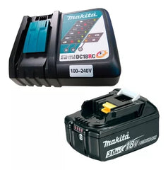 Kit Carregador DC18RC Bivolt com 3 Baterias BL1830B Makita