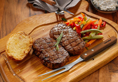 Kit Churrasco (4Pc)Aço Inox Com maleta Vonder