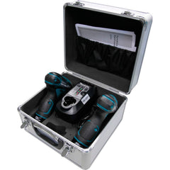 KIT Parafusadeira Furadeira Impacto HP330D e TD090D 2 Baterias Carregador Maleta DK1493 Makita