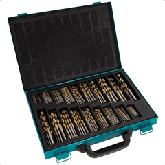 Kit de Brocas para Metal HSS 170 Peças D-30564 Makita