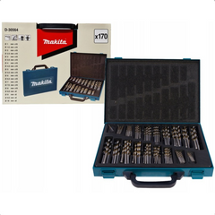 Kit de Brocas para Metal HSS 170 Peças D-30564 Makita