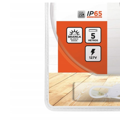 Kit Fita Led Neon 127V 6500K 7W Plug 5m IP65 Black+Decker