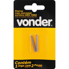 Kit 2 Pontas p/ Gravador Eletrico Grv7000 Vonder